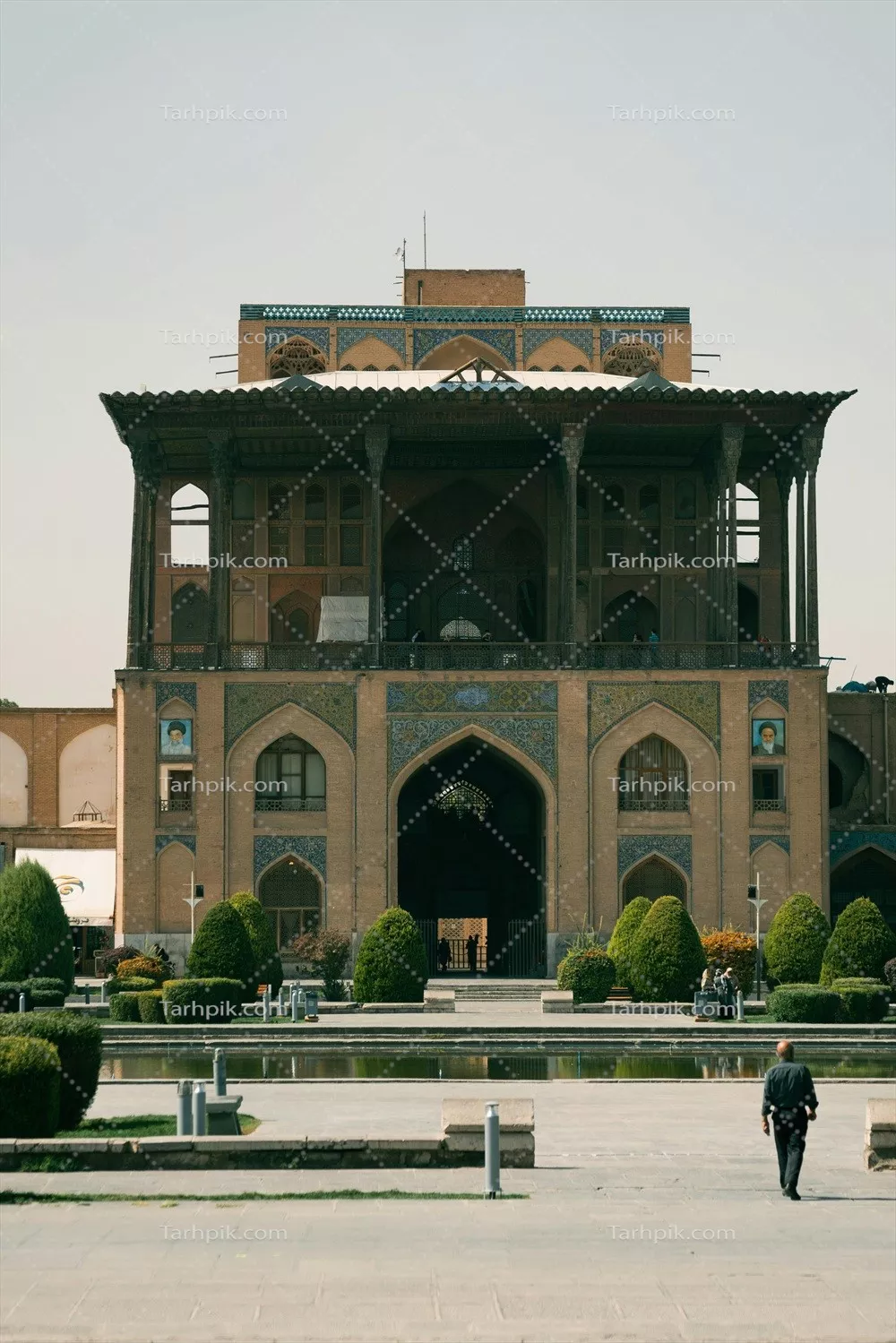 عکس عمارت عالی قاپو در اصفهان: معماری و تاریخچه آن