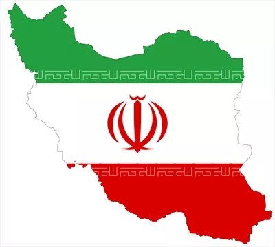 عکس نقشه ایران در پسزمینه ساده: طراحی مینیمالیستی