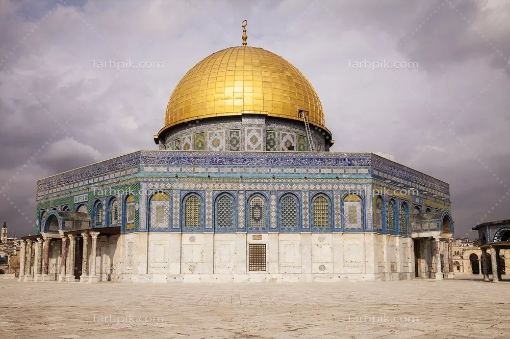 عکس عکس مسجدالاقصی با معماری زیبا و تاریخی