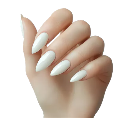 عکس دوربری دست زیبا و شیک یک زن با مانیکور بی‌نقص