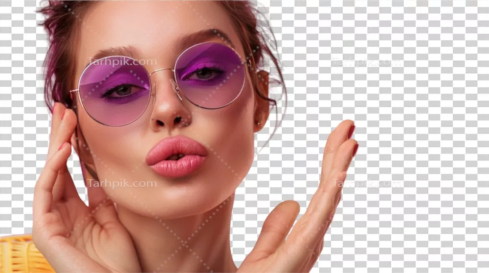 عکس دوربری مدل زن شگفتانگیز