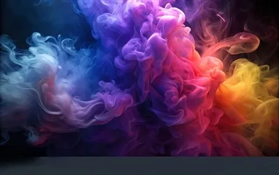 عکس پس زمینه دود رنگارنگ