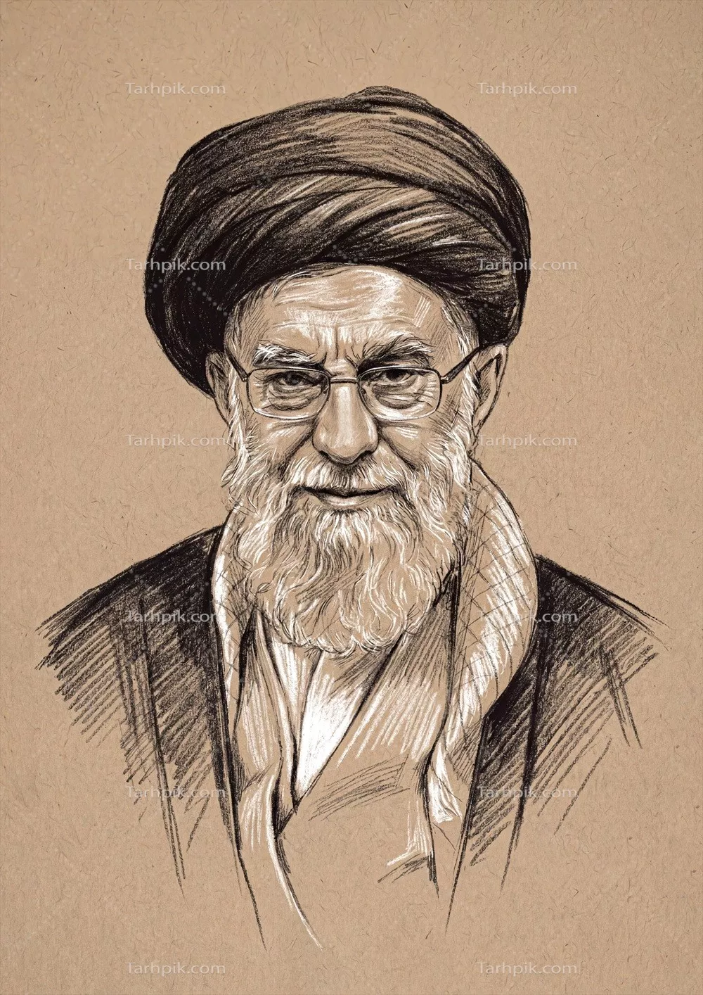 عکس حضرتآیت الله العظمی شهید امام سید علی خامنه ای