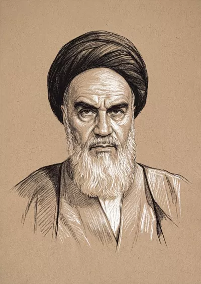 عکس حضرت‌امام سید روح الله موسوی خمینی