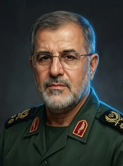 عکس گرافیکی شهید محمد پاکپور با طراحی زیبا و خاص