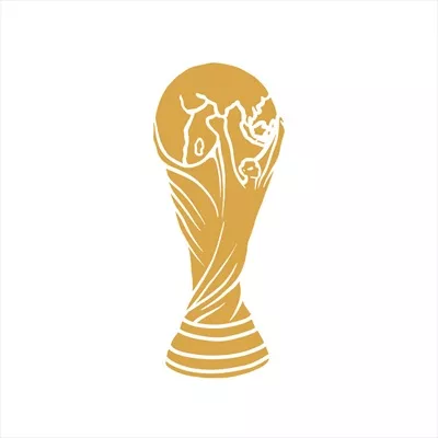 وکتور لوگوی جام جهانی فیفا و طراحی وکتور قهرمانی با کیفیت بالا