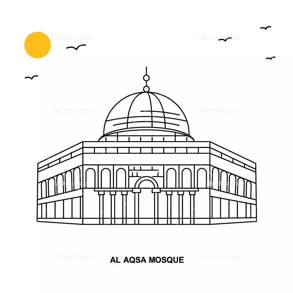 وکتور مسجد الاقصی در فلسطین
