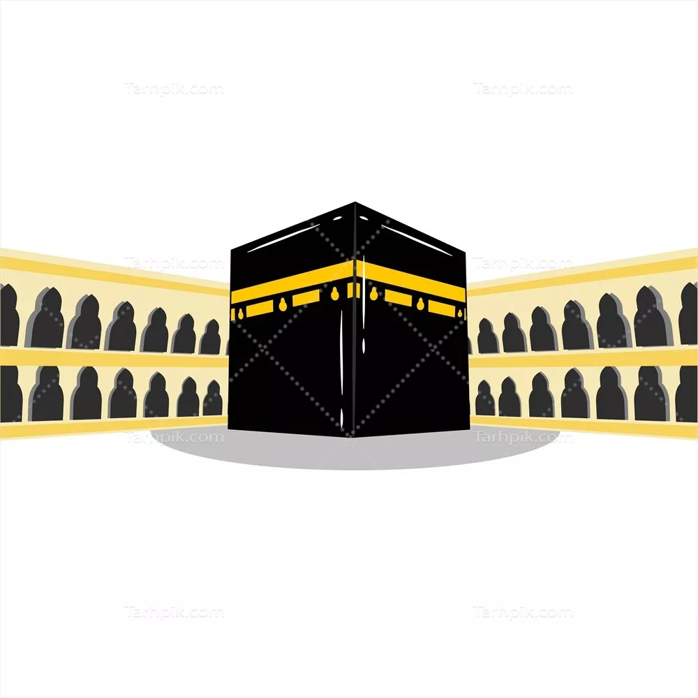 وکتور کعبه، مکان مقدس اسلامی برای عبادت