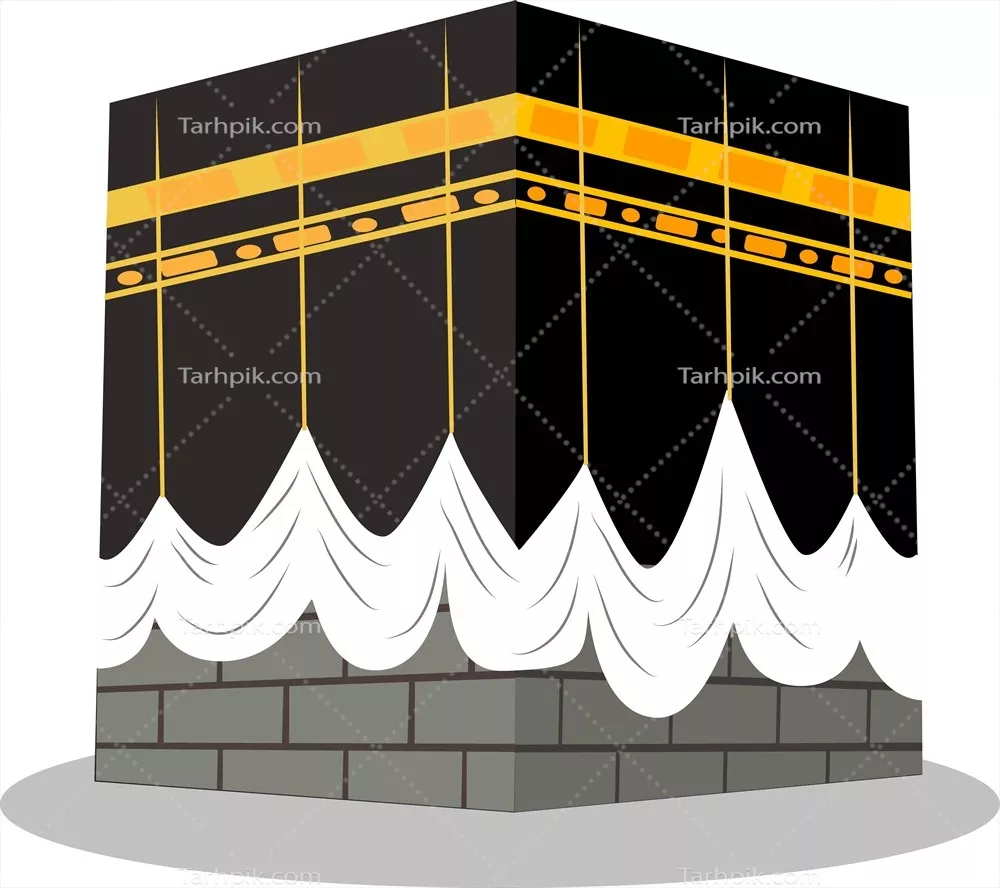 وکتور کعبه، مکان مقدس اسلامی برای عبادت