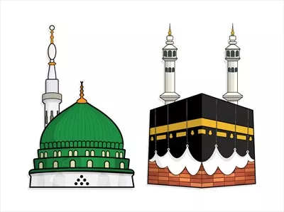 وکتور مکه و مدینه، مسجد پیامبر و مناسک حج و عمره