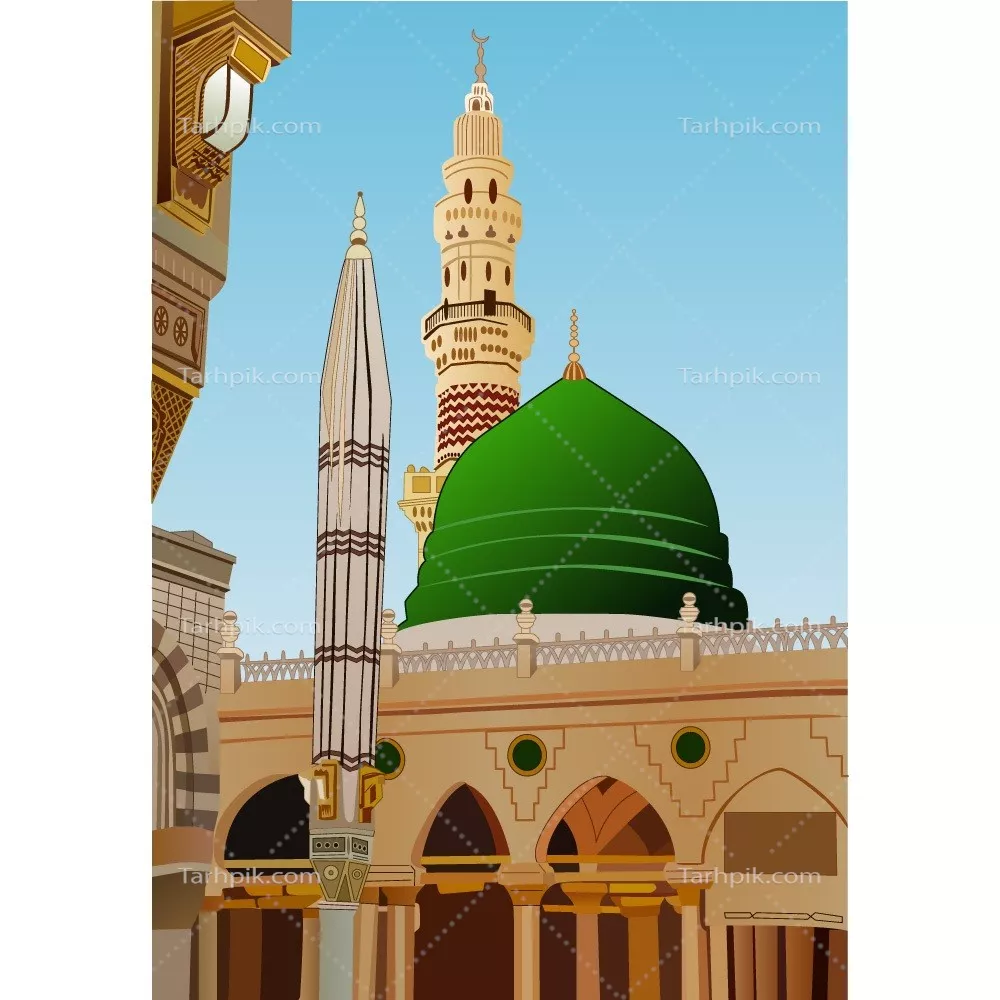 وکتور تصویر وکتور از مولد النبی: جشن تولد پیامبر اسلام