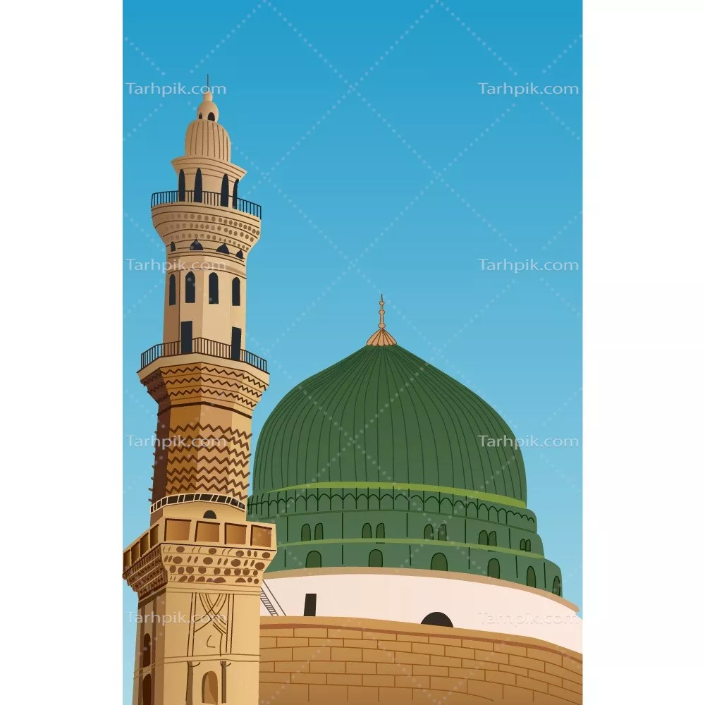 وکتور تصویر وکتور از مولد النبی: جشن تولد پیامبر اسلام