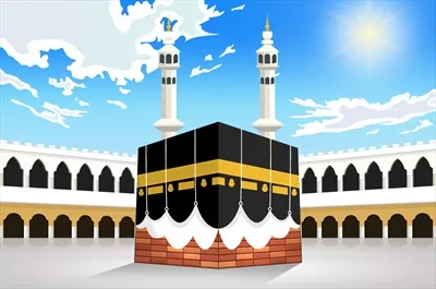 وکتور از مکه: مسجد الحرام در مناسک حج