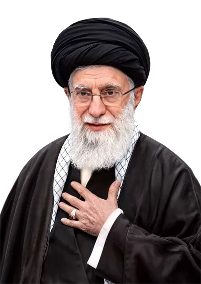 عکس امام شهید آیت العظمی سید علی خامنه ای بدون پس زمینه