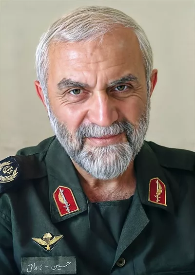 عکس حاج حسین همدانی با کیفیت عالی