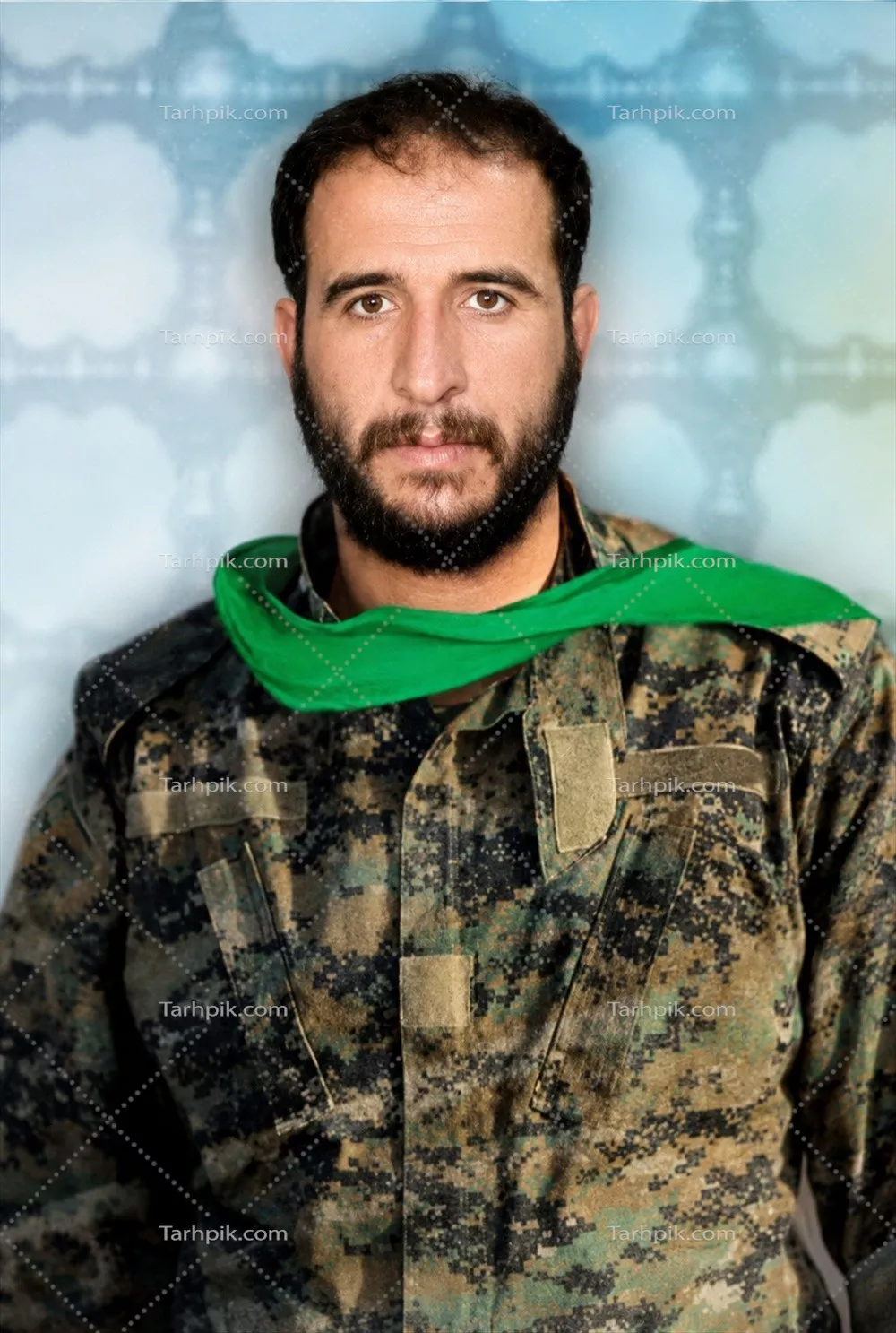 عکس سید میلاد مصطفوی شهید مدافع حرم