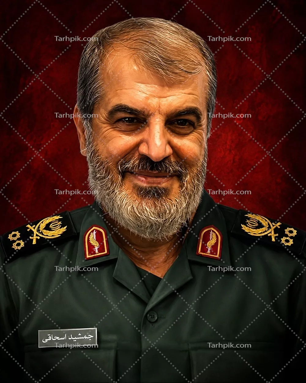 عکس شهید جمشید اسحاقی با کیفیت عالی و تصویر ماندگار