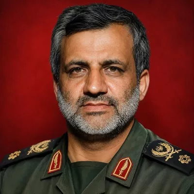 عکس شهید حاج علی هاشمی و یادآوری از فداکاریهای او