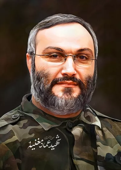 عکس شهید عماد معنیه، نماد مقاومت و ایستادگی