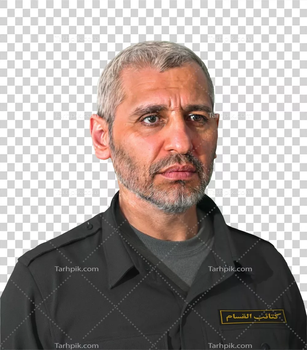 عکس شهید محمد ضیف بدون پس زمینه