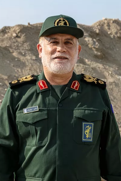 عکس پرتره شهید عباس نیلفروشان با کیفیت و زیبایی