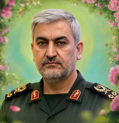 عکس پوستر شهید بهرام حسینی مطلق با کیفیت بالا