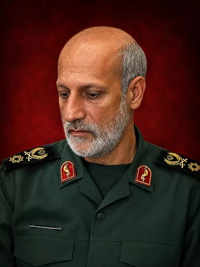 عکس پوستر شهید غلامرضا محرابی با کیفیت و جزئیات عالی