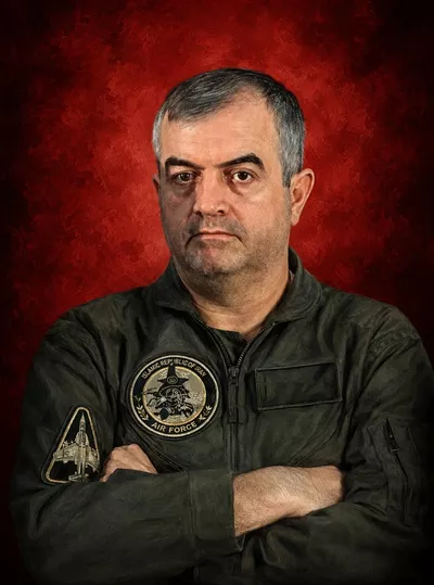 عکس پوستر شهید محسن دره باغی با طراحی خاص