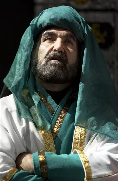 عکس تعزیه خوانی نقش امام حسین در عاشورا