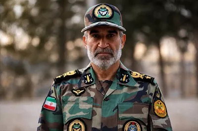 عکس علی جهانشاهی فرمانده نیروی زمینی ارتش