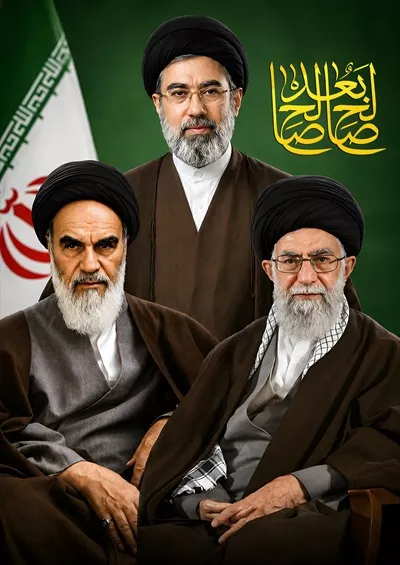 عکس پوستر رهبری سید مجتبی خامنه ای صالح بعد صالح - طراحی و چاپ با کیفیت