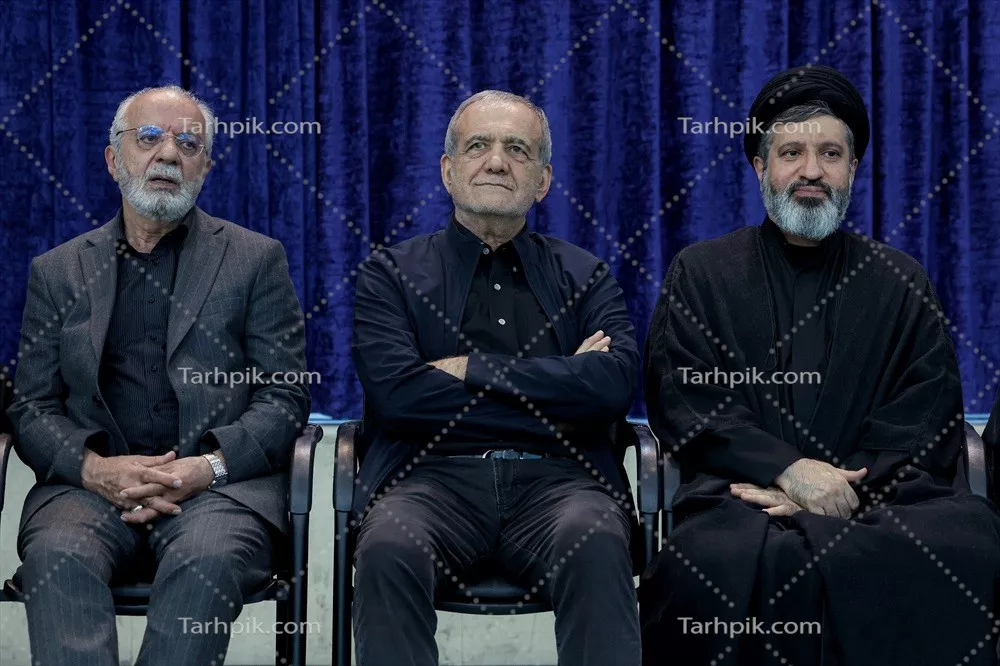 عکس مصدود پزشکیان و سید میثم خامنه ای: دو چهره تأثیرگذار در جامعه