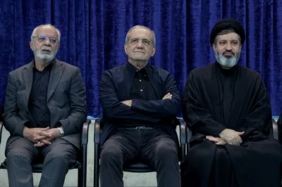 عکس مصدود پزشکیان و سید میثم خامنه ای: دو چهره تأثیرگذار در جامعه