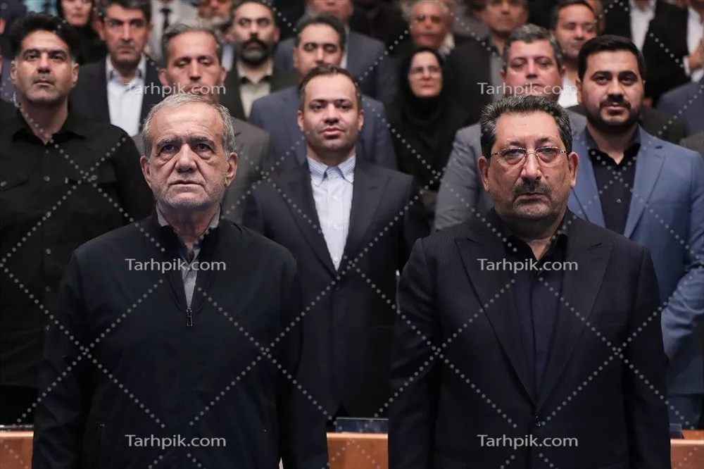 عکس مسعود پزشکیان و وزیر صنعت، معدن و تجارت