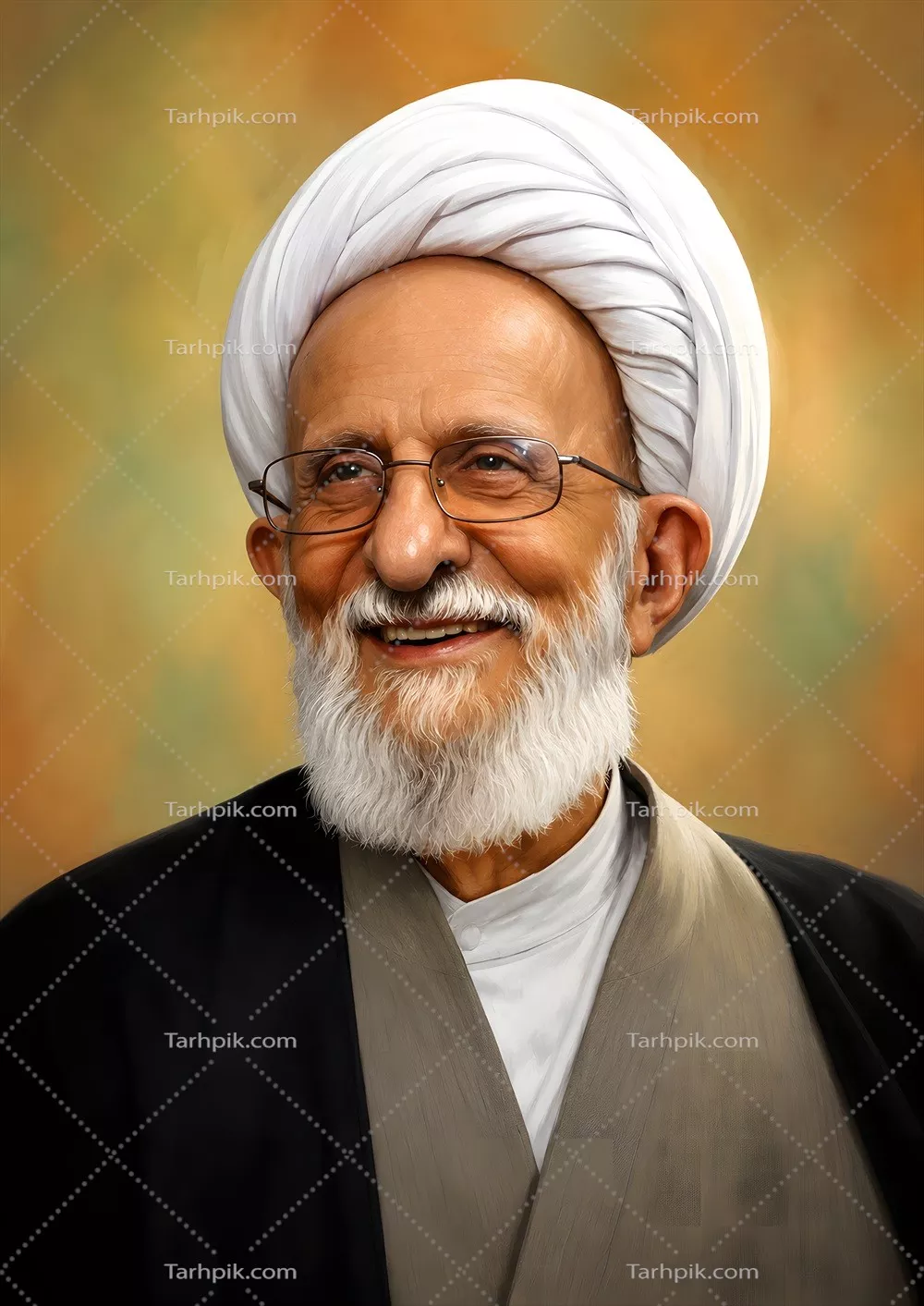 عکس آیتالله مصباح یزدی: یک شخصیت مذهبی برجسته