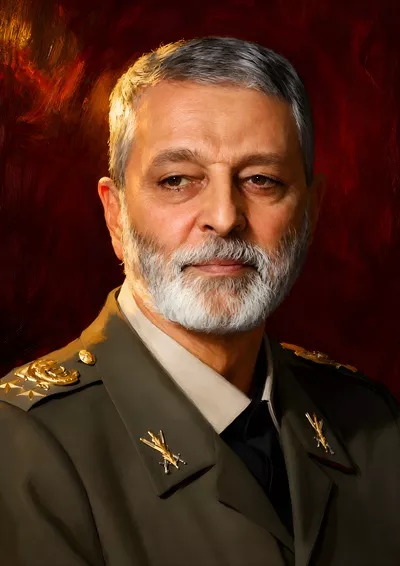 عکس پوستر شهید امیر عبدالرحیم موسوی - تجلی دلاوری و فداکاری در تاریخ ایران