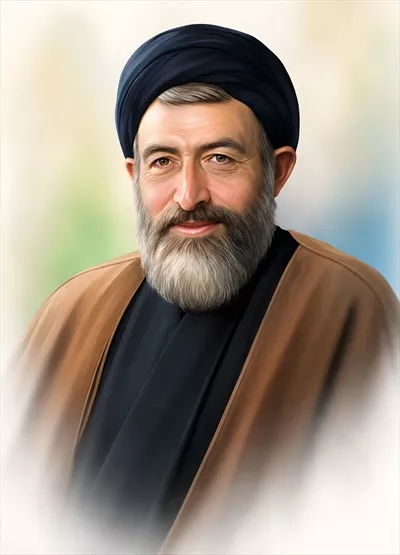 عکس پوستر یادبود شهید محمدحسین بهشتی