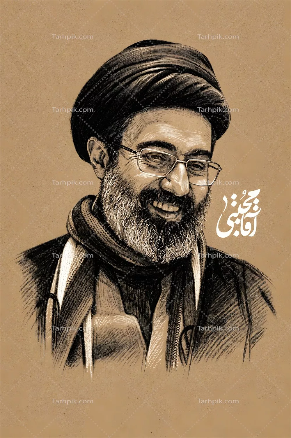 عکس کیفیت بالای آقا مجتبی سومین رهبر جمهوری اسلامی ایران