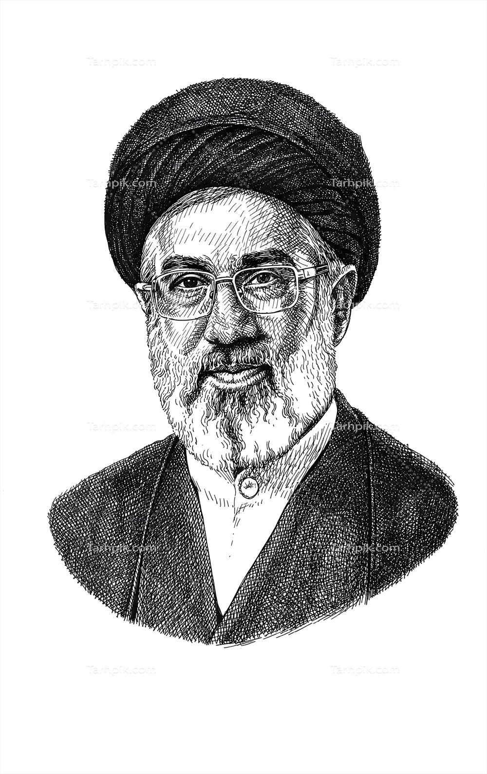 عکس نقاشی سید مجتبی خامنه ای: تجسم هنر و معانی عمیق آن