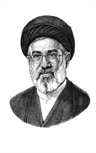 عکس نقاشی سید مجتبی خامنه ای: تجسم هنر و معانی عمیق آن