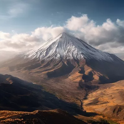عکس‌های محصول از قله دماوند با کیفیت 4K فوق‌العاده