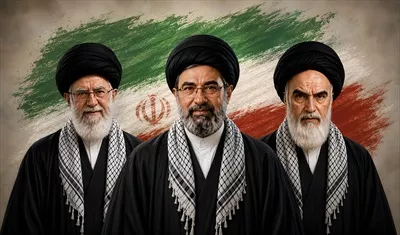 عکس رهبران ایرانی با پرچم ایران: نمایه‌ای از تاریخ و سیاست کشور