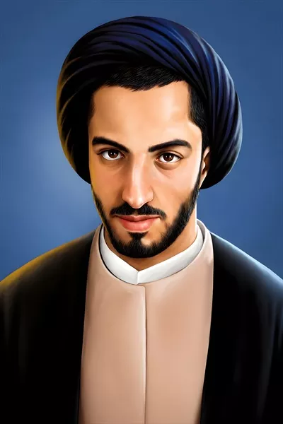 عکس پوستر نقاشی شهید نواب صفوی: نماد فداکاری و مبارزه در تاریخ ایران