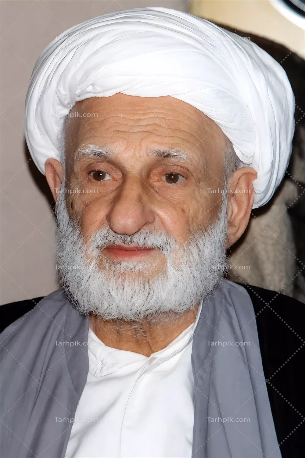 عکس آیت الله محمدتقی بهجت با کیفیت عالی و جزئیات بی نظیر