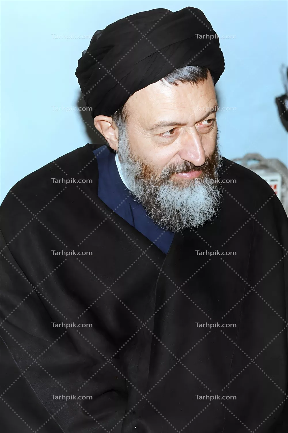 عکس بازسازی شده از شهید بهشتی