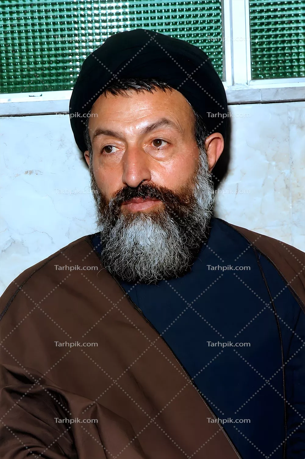 عکس با کیفیت آیت الله محمد حسینی بهشتی برای استفاده در رسانه
