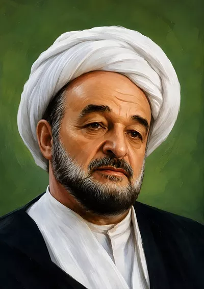 عکس عکس پوستر گرافیکی علامه جعفری با طراحی منحصر به فرد و جذاب