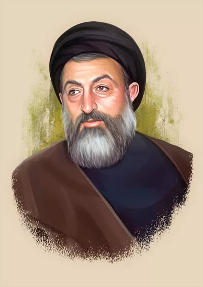 عکس پوستر سید محمد حسینی بهشتی با کیفیت و طراحی زیبا
