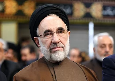 عکس پرتره سید محمد خاتمی با جزئیات عمیق