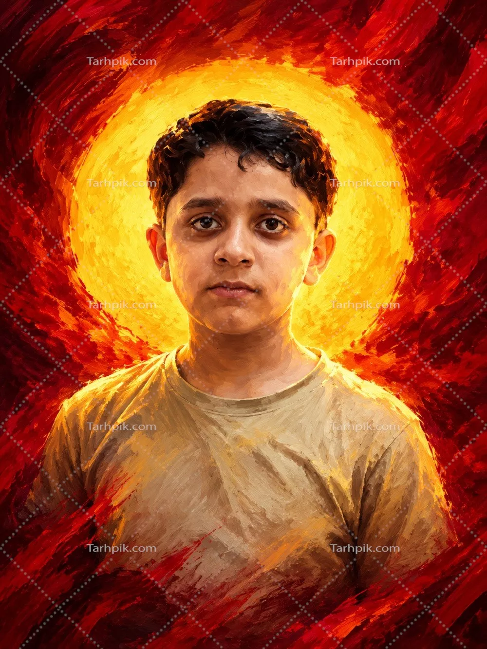 عکس شهید امیرحسین رسولی، دانش آموزی که جان خود را فدای وطن کرد